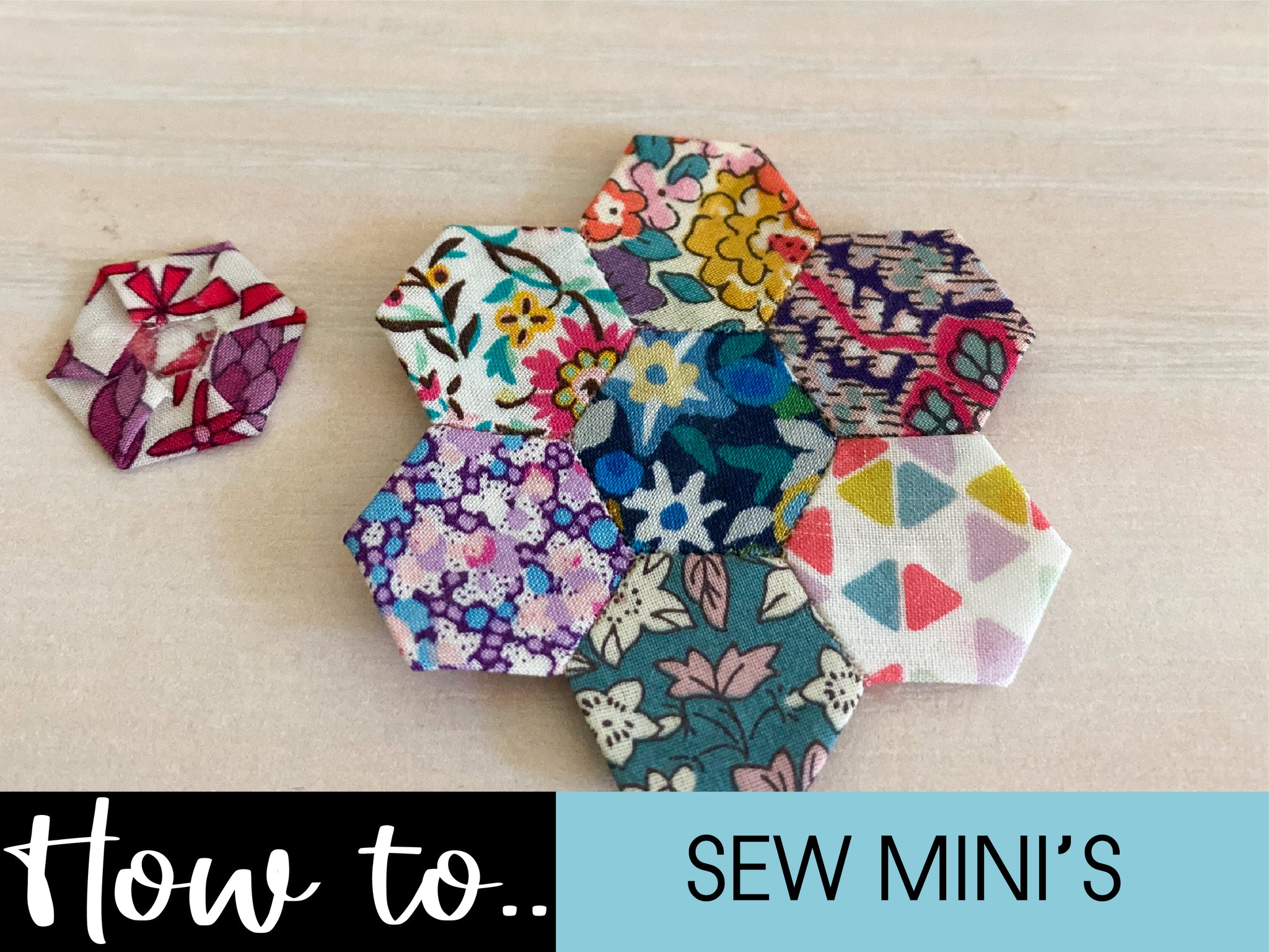 Sewing tiny pieces