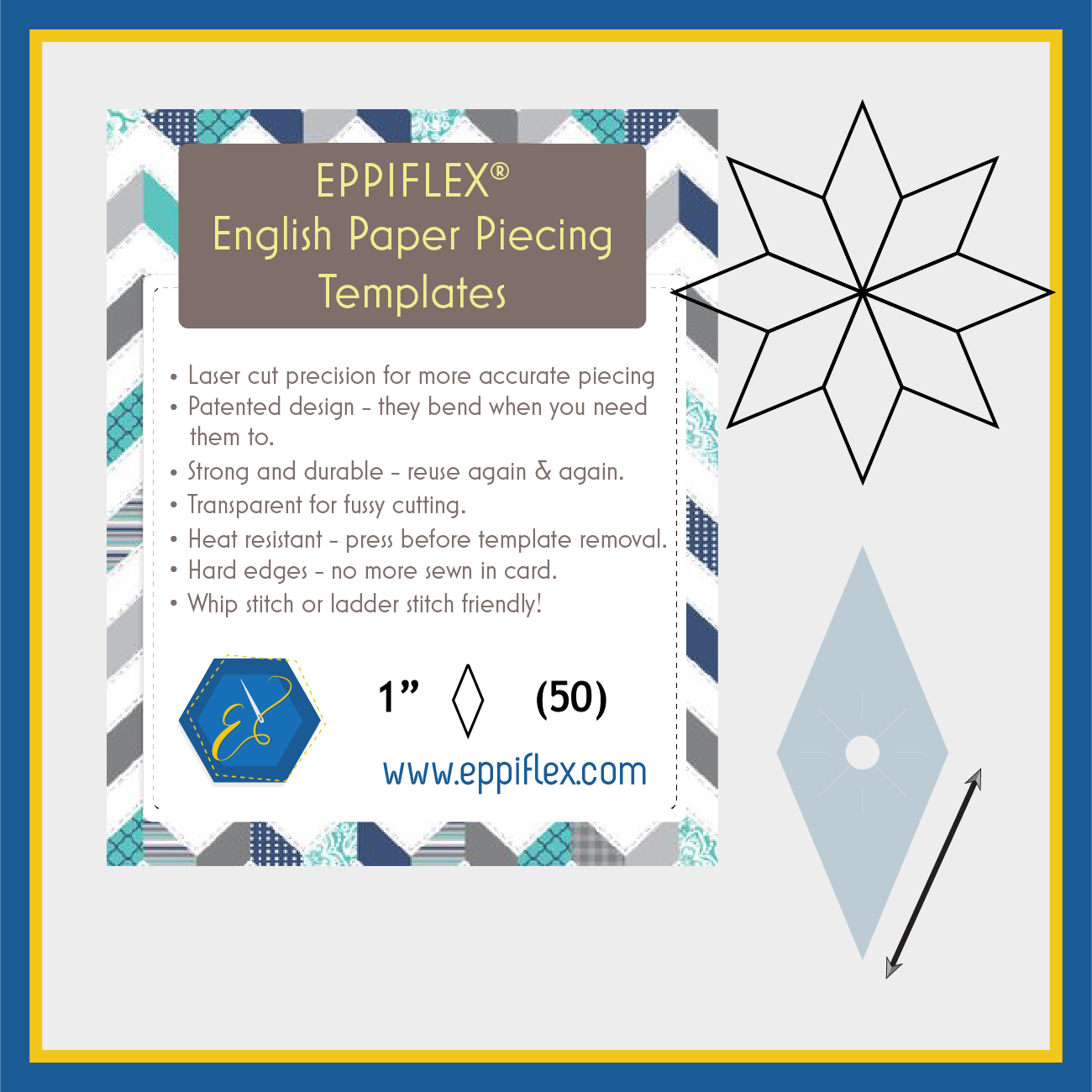 Morceaux de papier diamant EPP