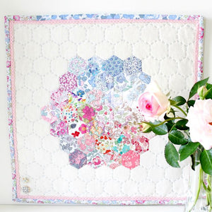 Hettie Hexie Mini Quilt